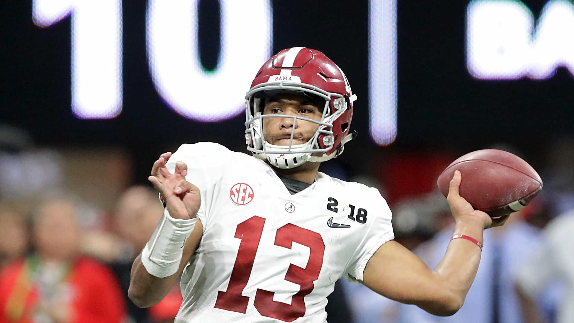 1920x1080 Tua Tagovailoa brings out the best in Alabama and Nick Saban, Desktop