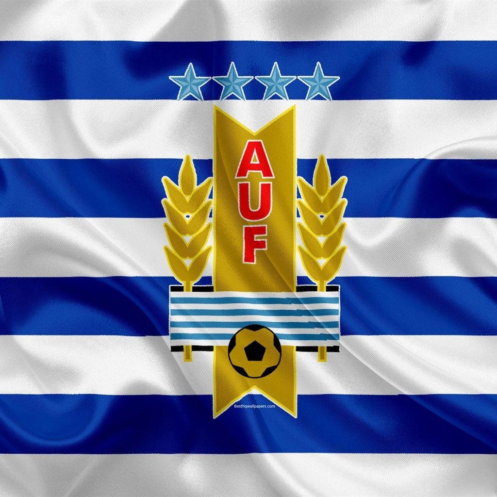 1030x1030 Download wallpaper Uruguay national football team, logo, emblem, Phone