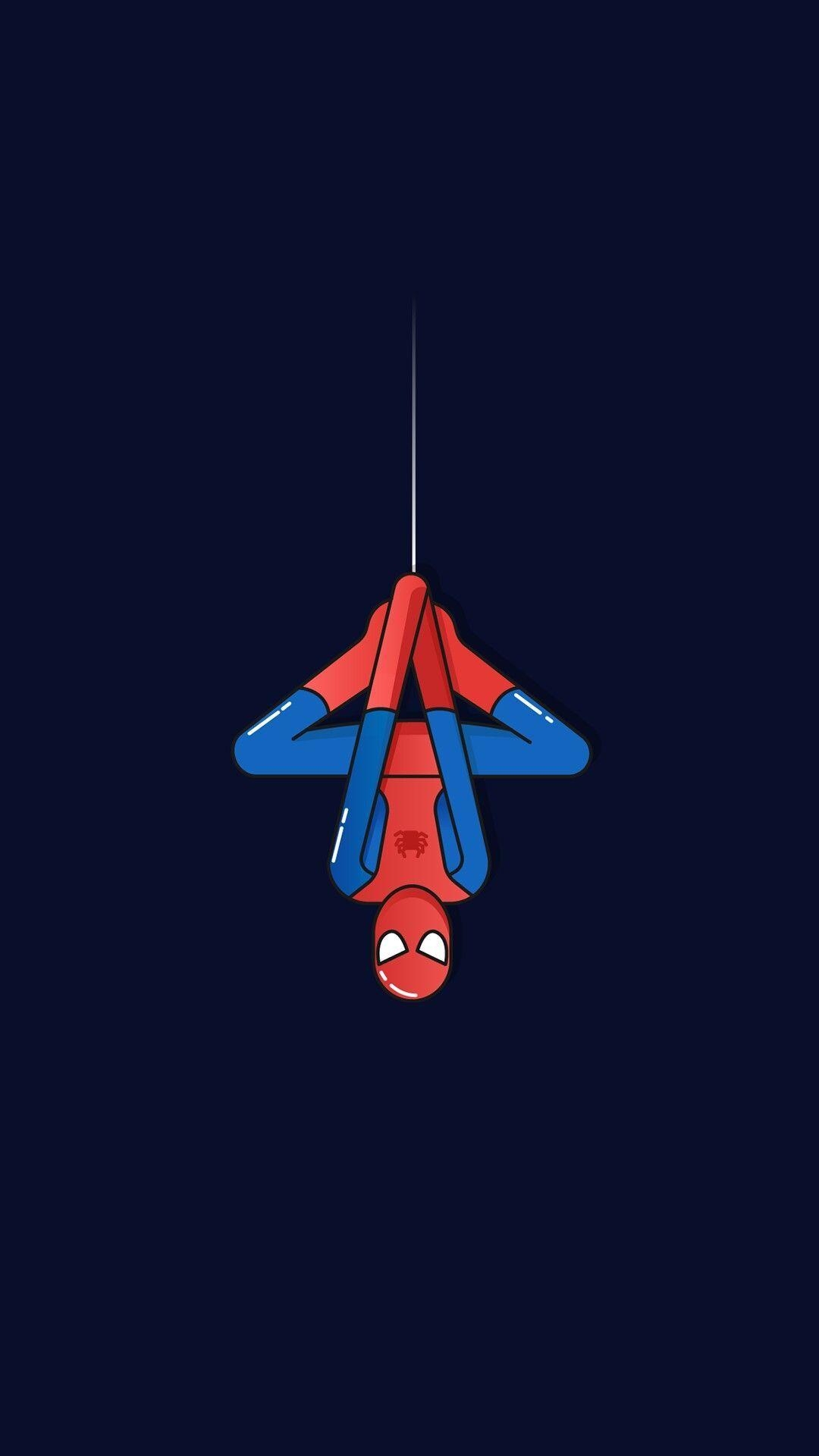 1080x1920 Spider Man Minimal iPhone Wallpaper. Marvel wallpaper, Phone