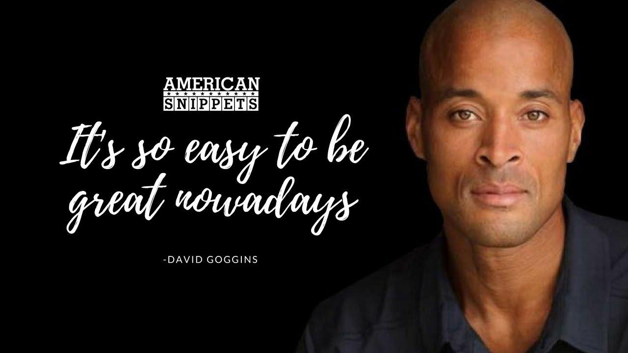 1280x720 David Goggins: It's Easy To Be Great Nowadays, Desktop