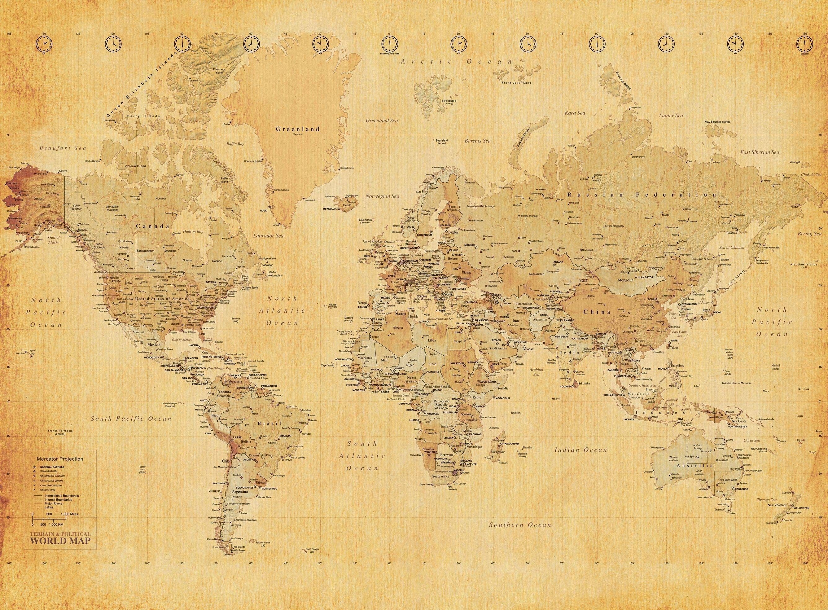 2680x1970 Antique Map Wallpaper Free Antique Map Background, Desktop