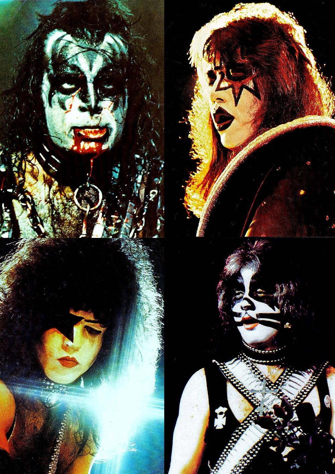 1130x1600 Kiss Band Album Covers Wallpaper, Phone