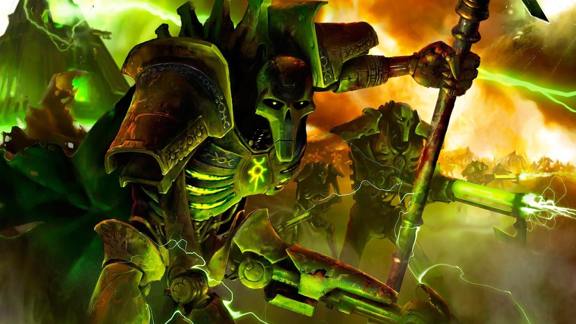 1920x1080 Necrons 40K wallpaper, Desktop