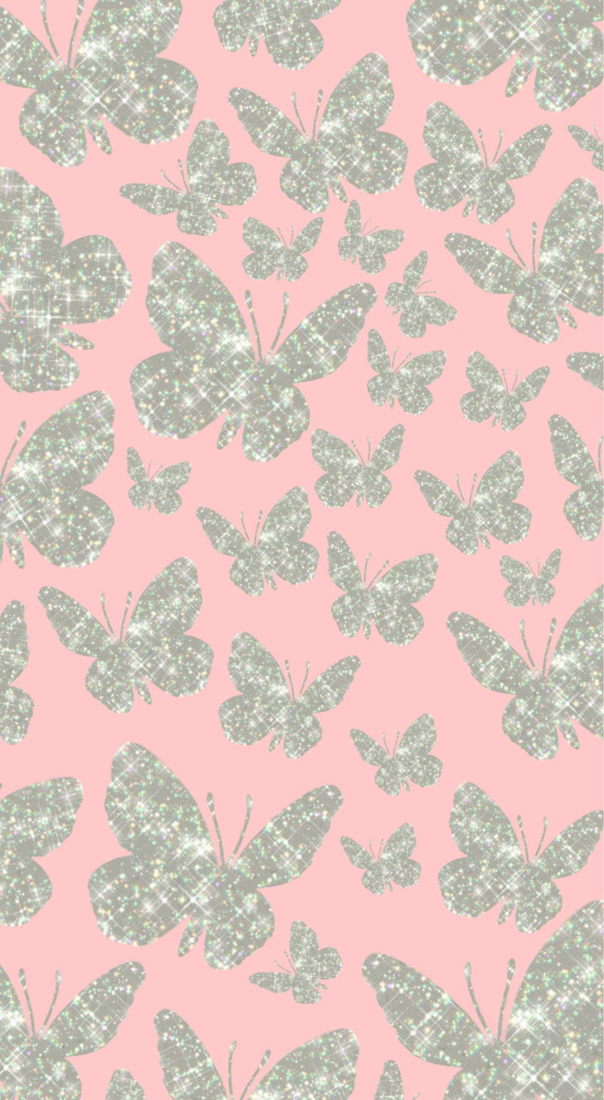 1220x2210 Download Green Butterflies For Y2k Wallpaper, Phone