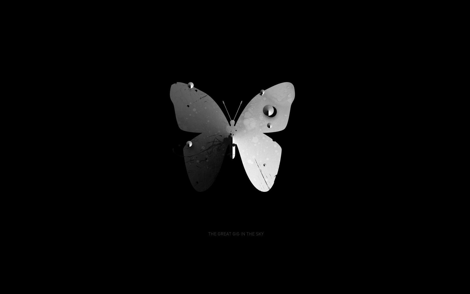 1920x1200 Black Butterfly Wallpaper, Desktop