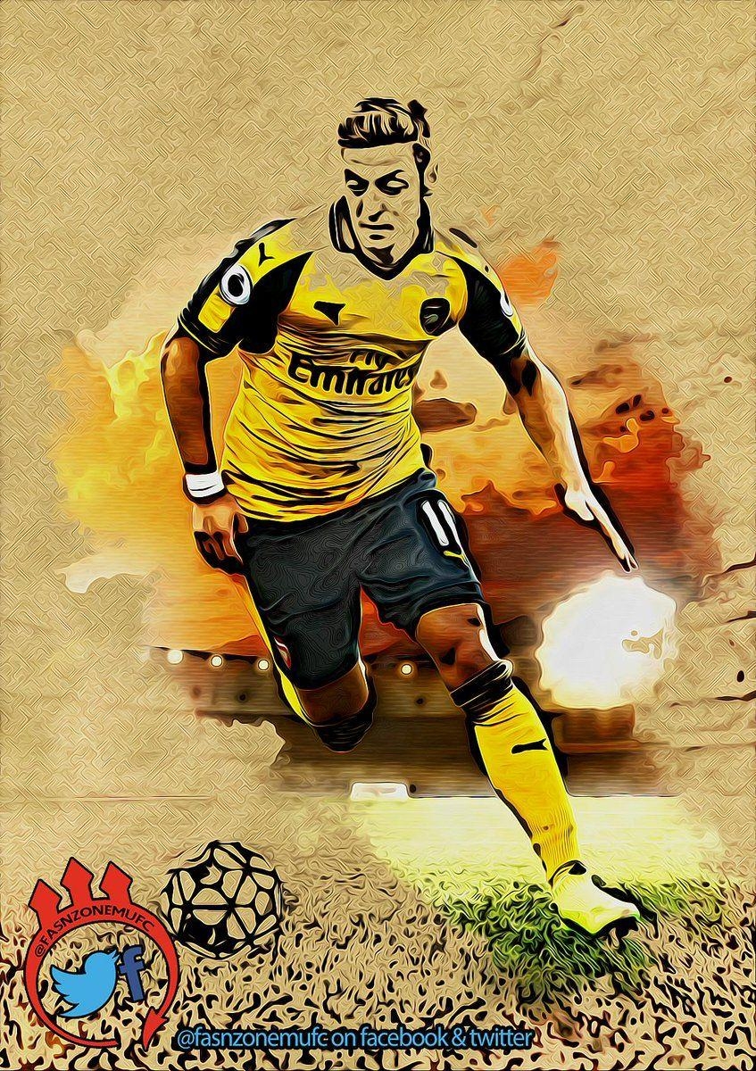 850x1200 Digital Jerseys GFX Ozil Lock Screen Wallpaper, Phone