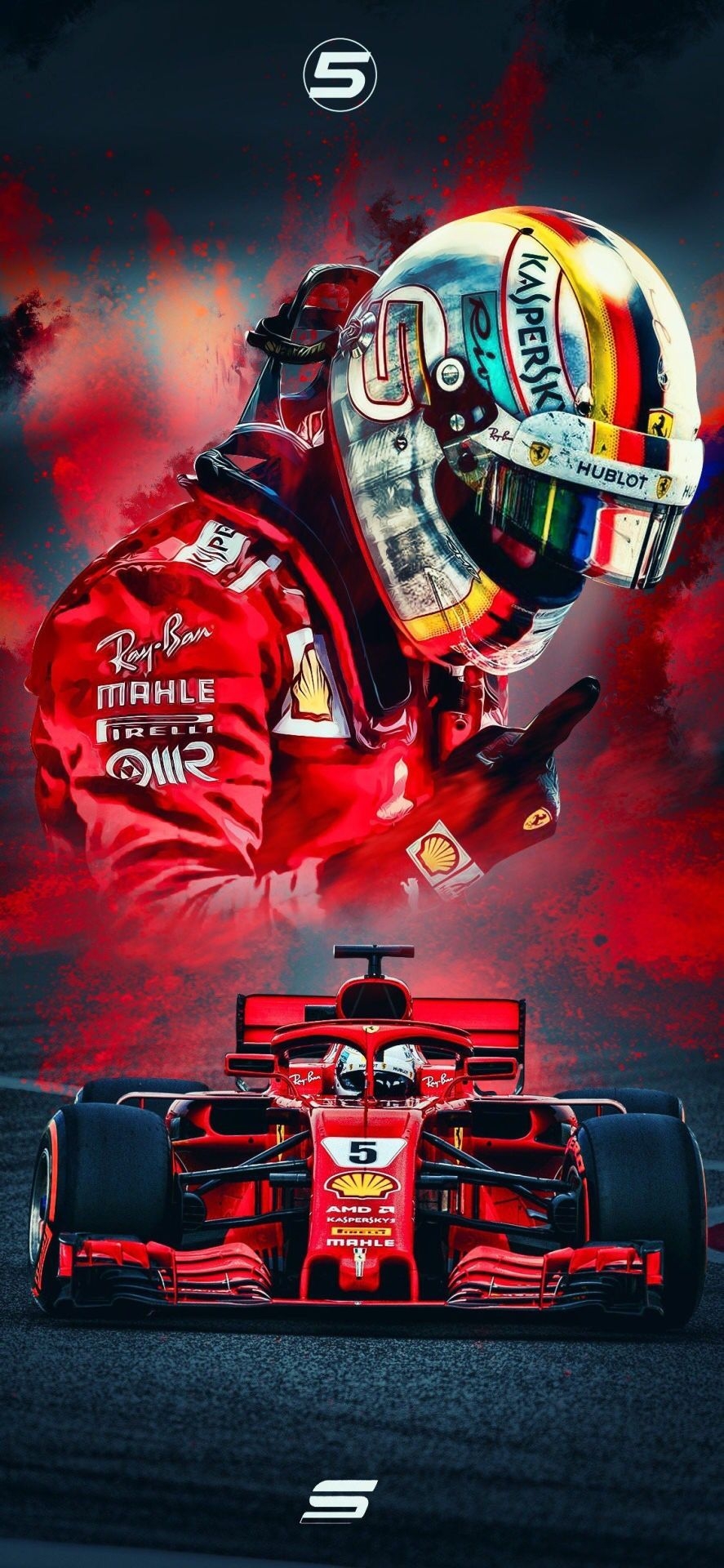 890x1920 Sebastian Vettel Wallpaper Free Sebastian Vettel Background, Phone