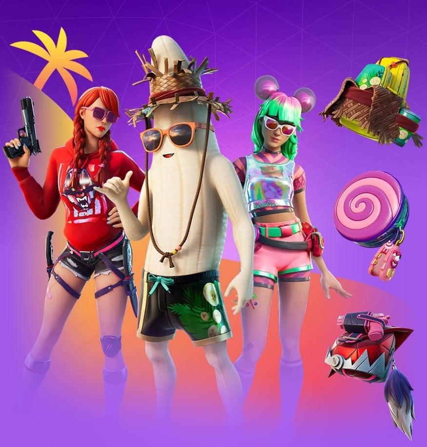 880x920 Tropical Punch Zoey Fortnite wallpaper, Phone