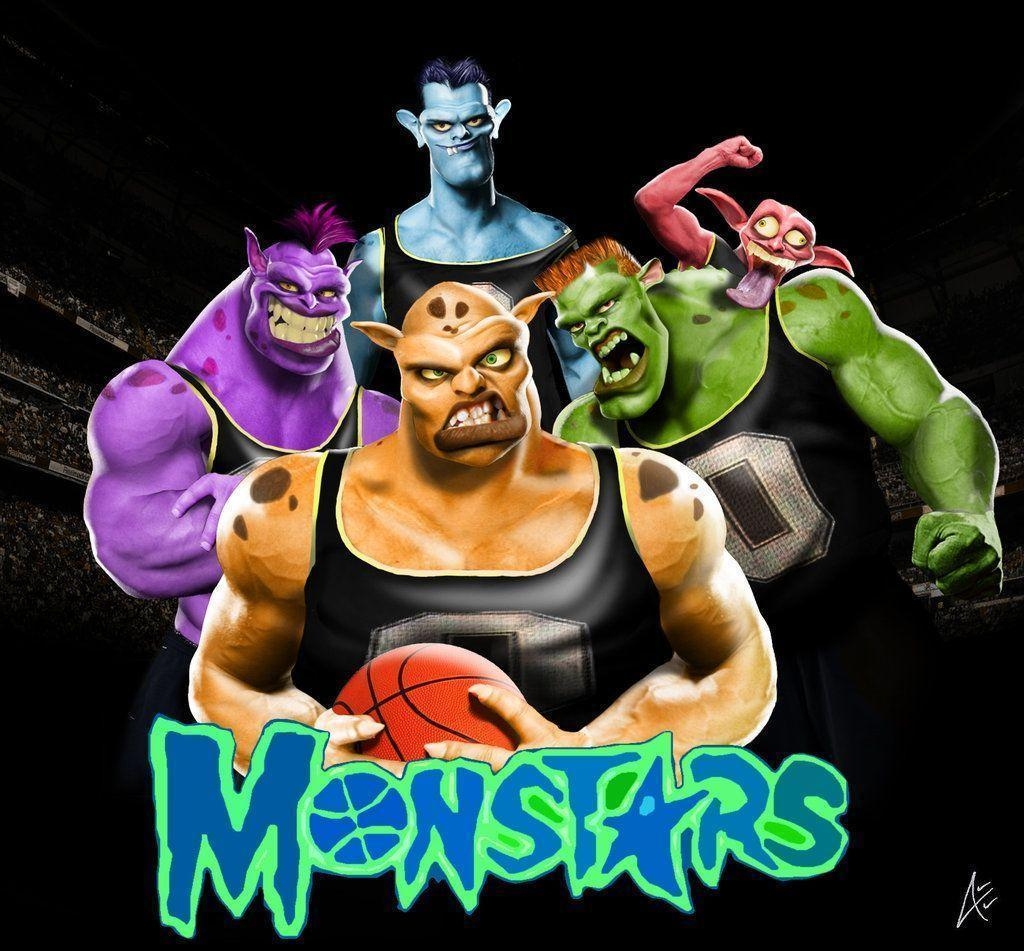 1030x960 Space Jam Little Monstars Background 1 HD Wallpaper, Desktop