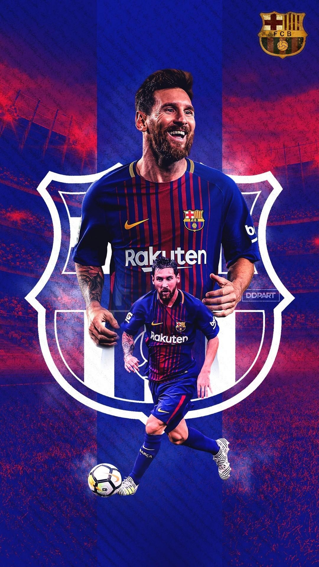 1080x1920 Leo Messi iPhone 8 Wallpaper Football Wallpaper, Phone