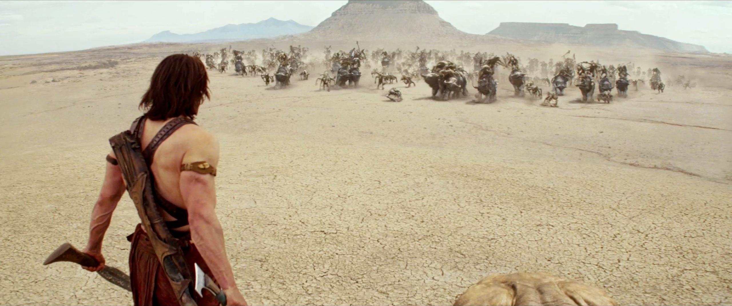 2560x1080 Lawrence of Arabia vs. John Carter, Dual Screen