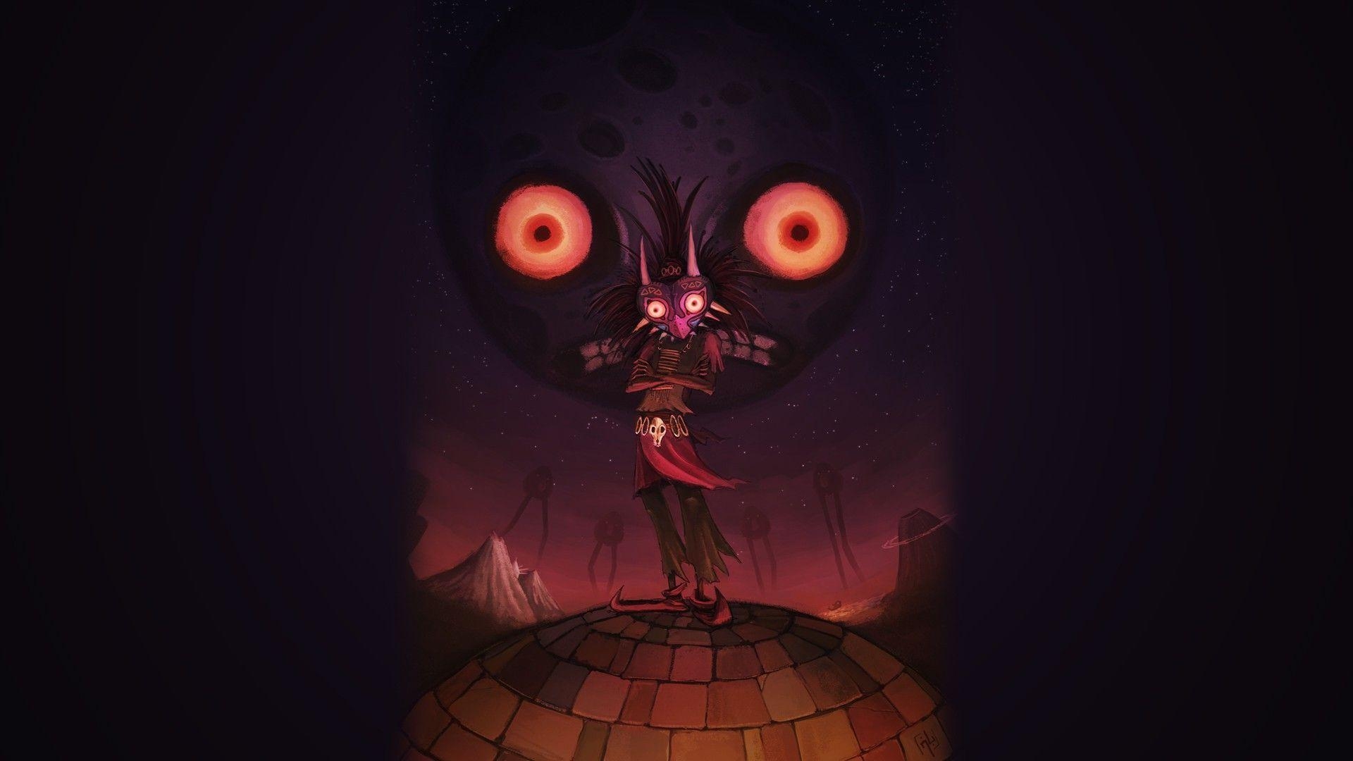 1920x1080 Majora'S Mask Legend Of Zelda Wallpaper, Desktop