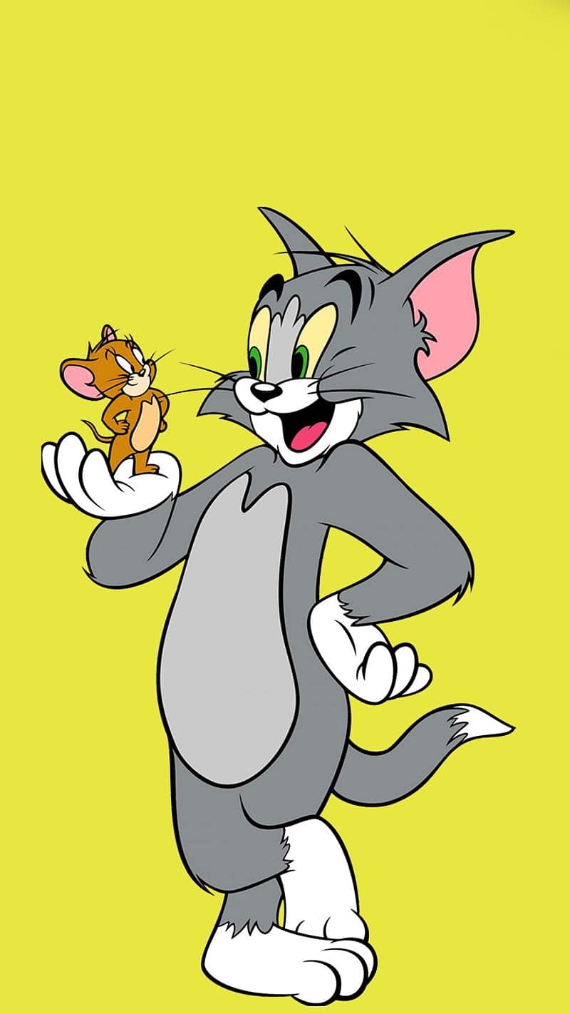 800x1430 Tom and Jerry Wallpaper, Phone