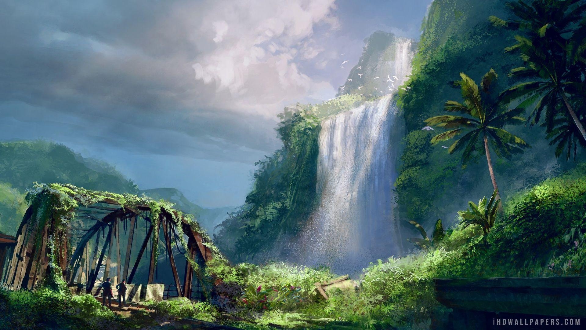 1920x1080 Far Cry 3 Waterfalls HD Wallpaper, Desktop