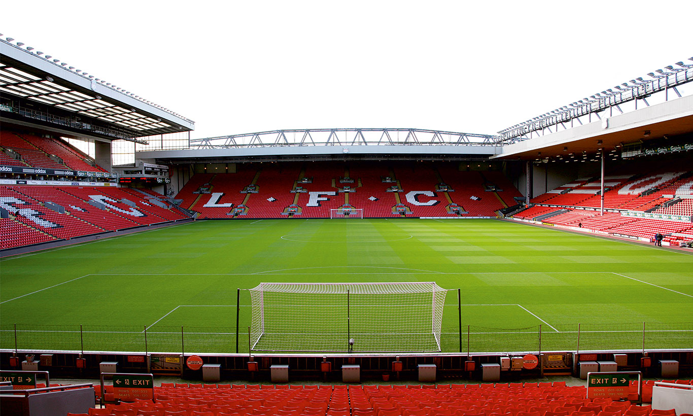 1370x820 Liverpool FC The Kop Wall Mural, Desktop