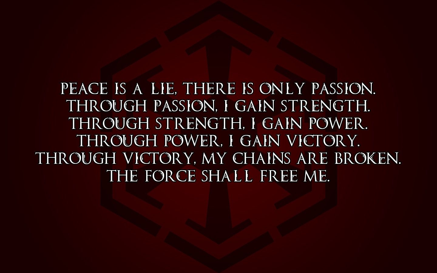 1440x900 Star Wars Sith Code Wallpaper Free Star Wars Sith Code Background, Desktop