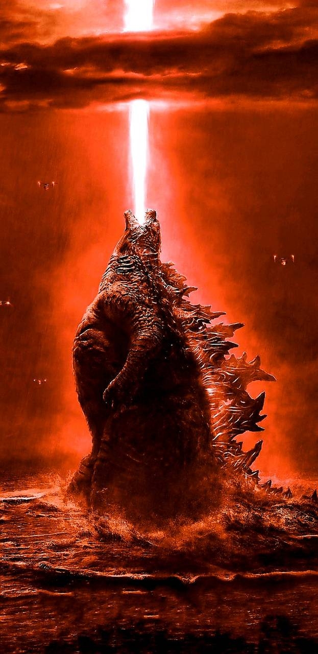 630x1280 Godzilla wallpaper, Phone