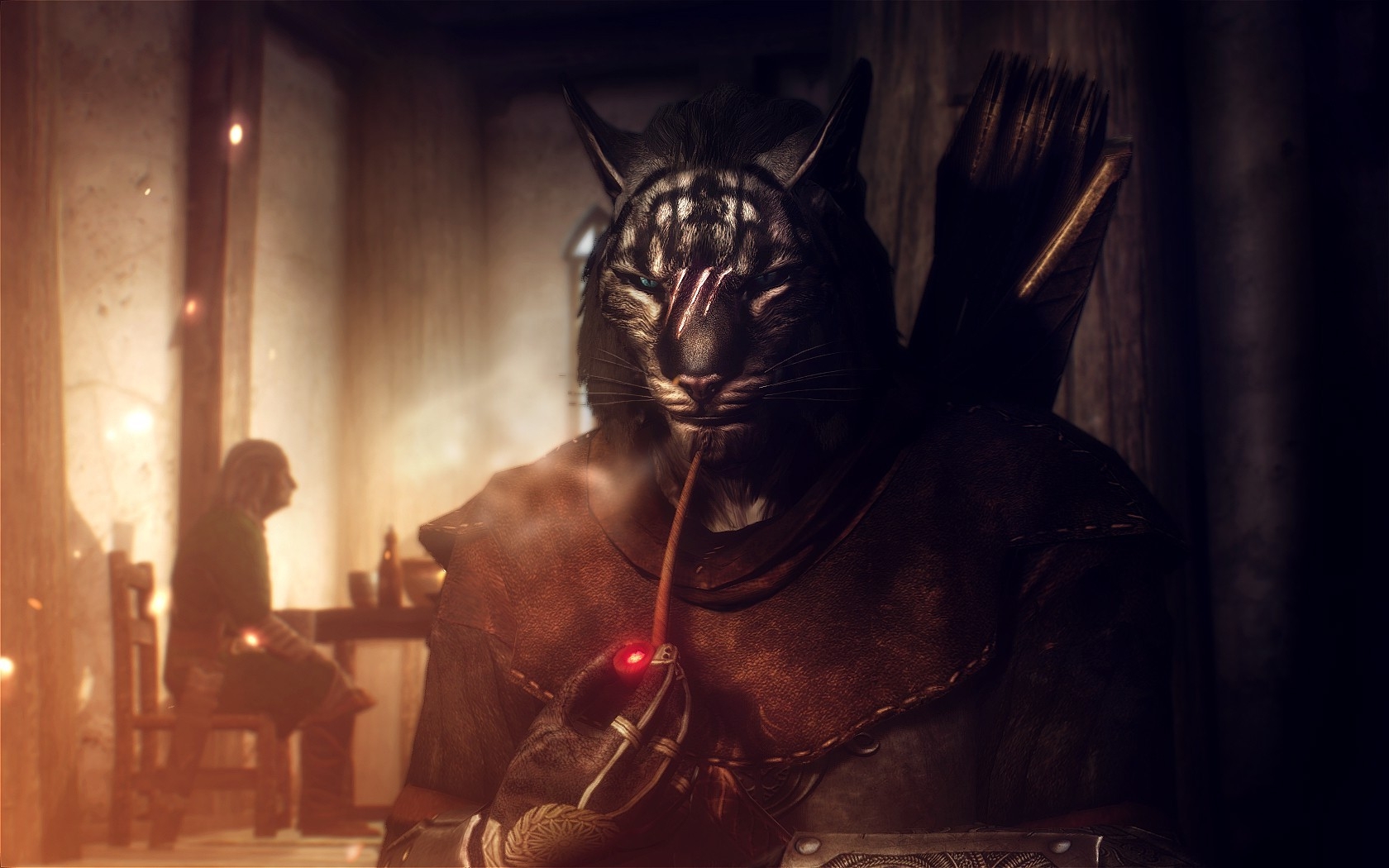 1680x1050 Skyrim Khajiit Wallpaper HD, Desktop