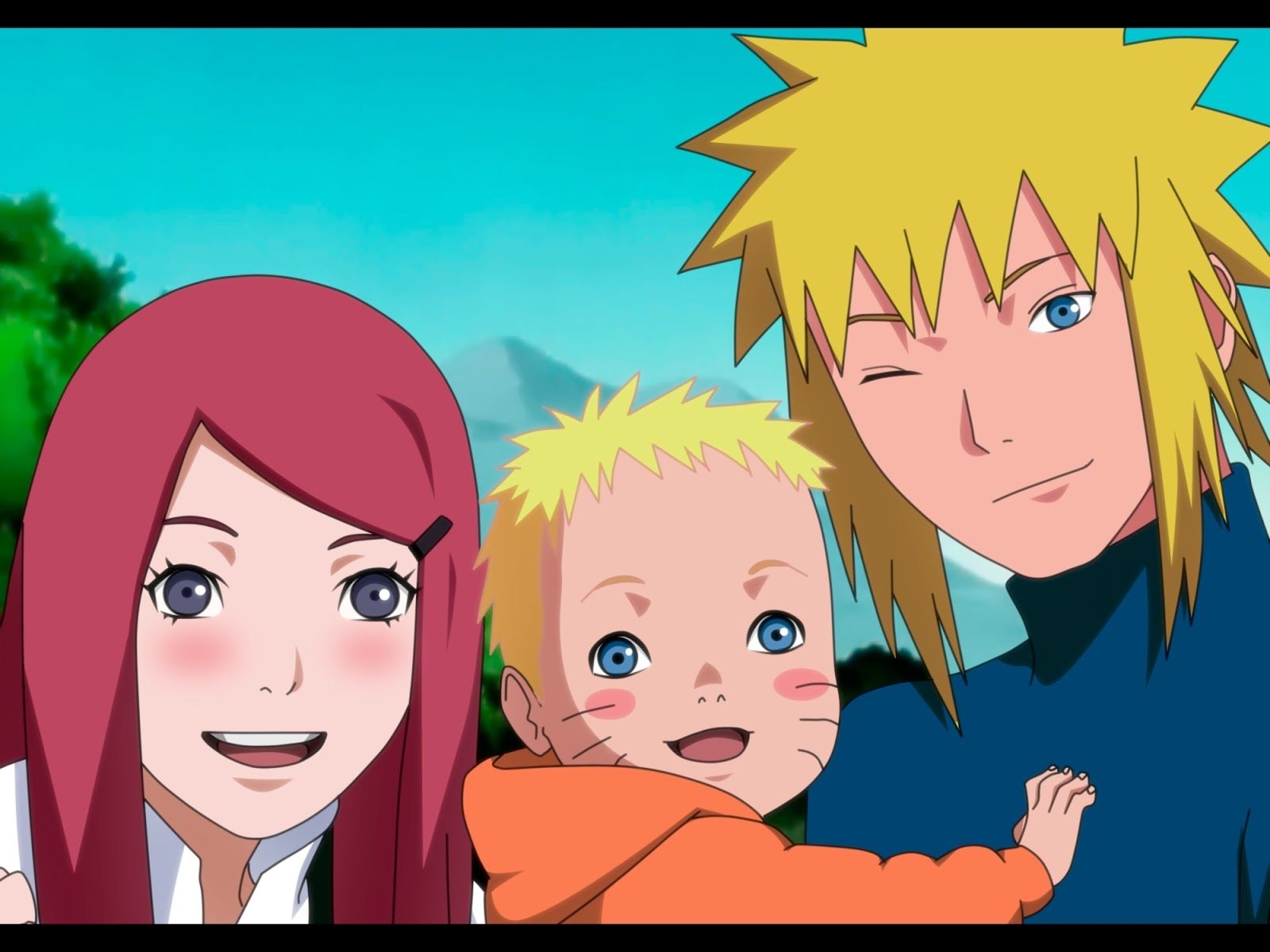 1600x1200 Cool Naruto Wallpaper: Baby Naruto and Kushina Family HD wallpaper, Desktop