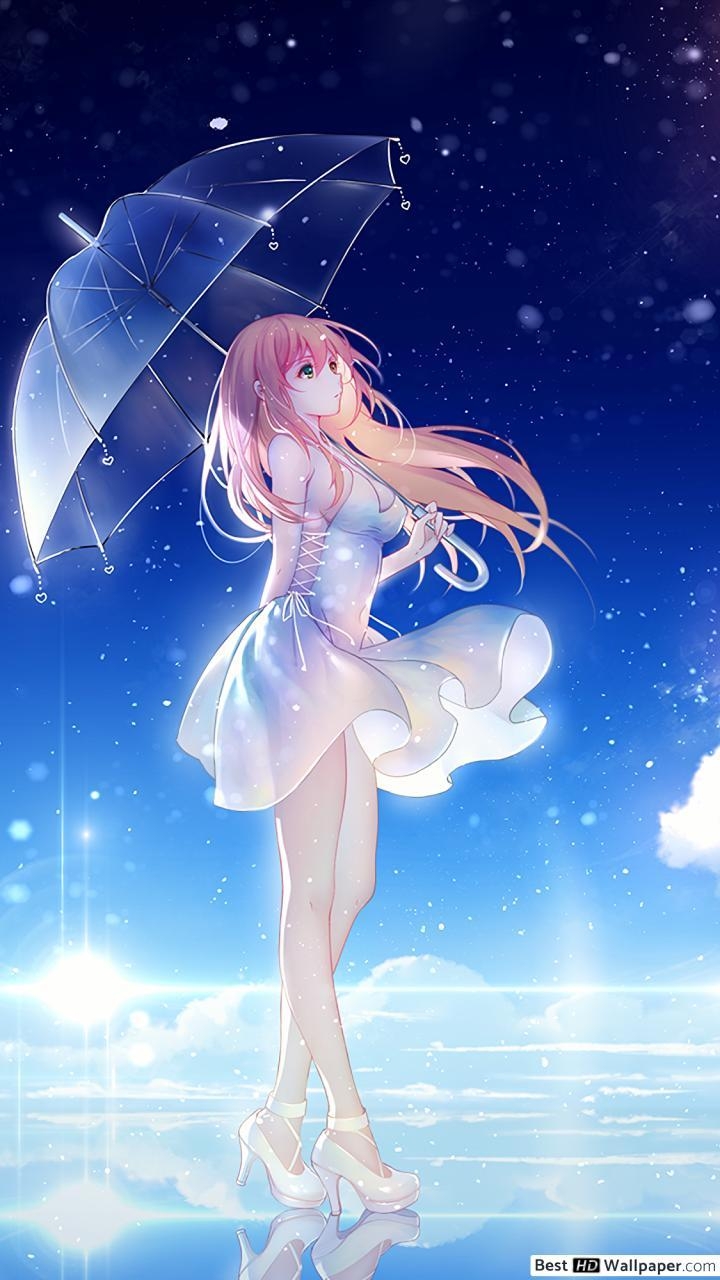 720x1280 Beautiful Anime Girl Wallpaper Phone Wallpaper, Phone