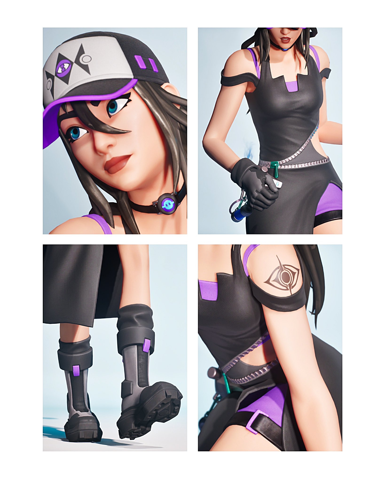 1640x2050 Spirit Hunter Saeko Fortnite wallpaper, Phone