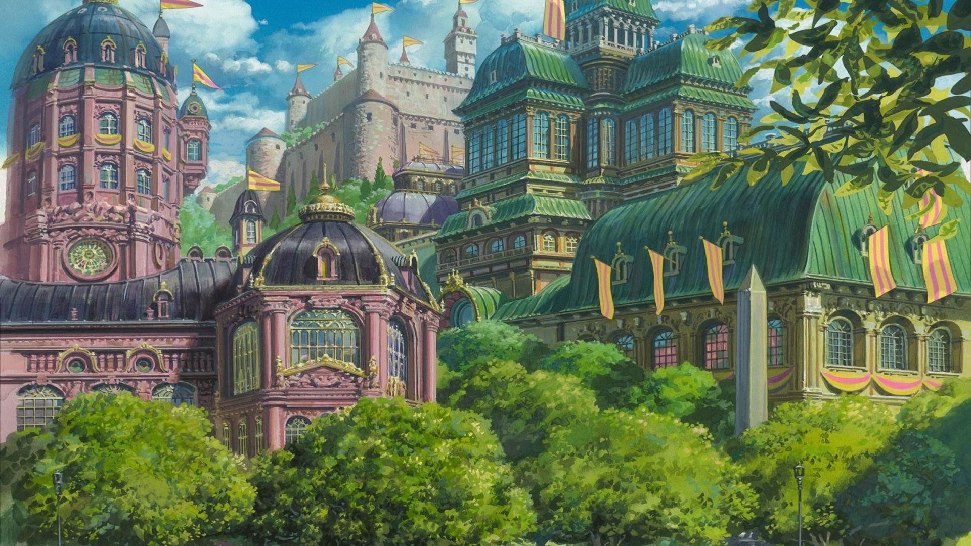 1920x1080 Howls Moving Castle HD, Desktop