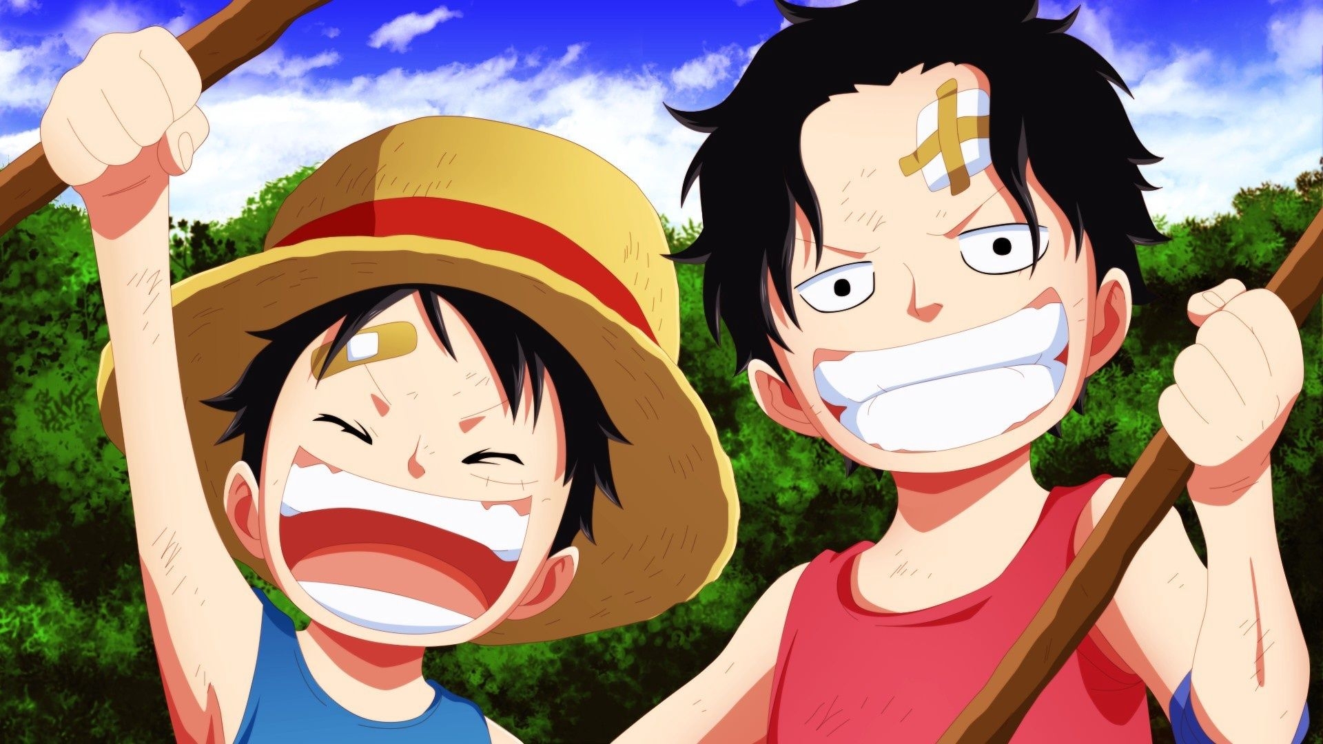 1920x1080 Luffy Kids Wallpaper Free Luffy Kids Background, Desktop