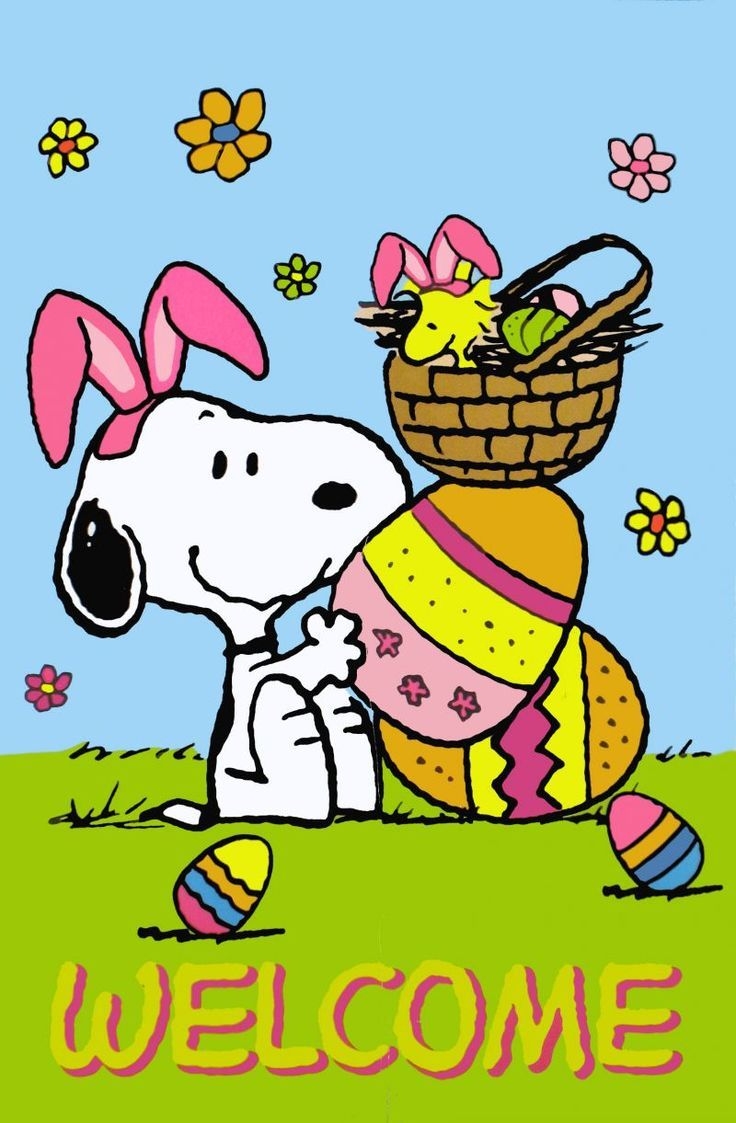 740x1130 Free Snoopy Easter Clipart, Download Free Clip Art, Free Clip Art, Phone