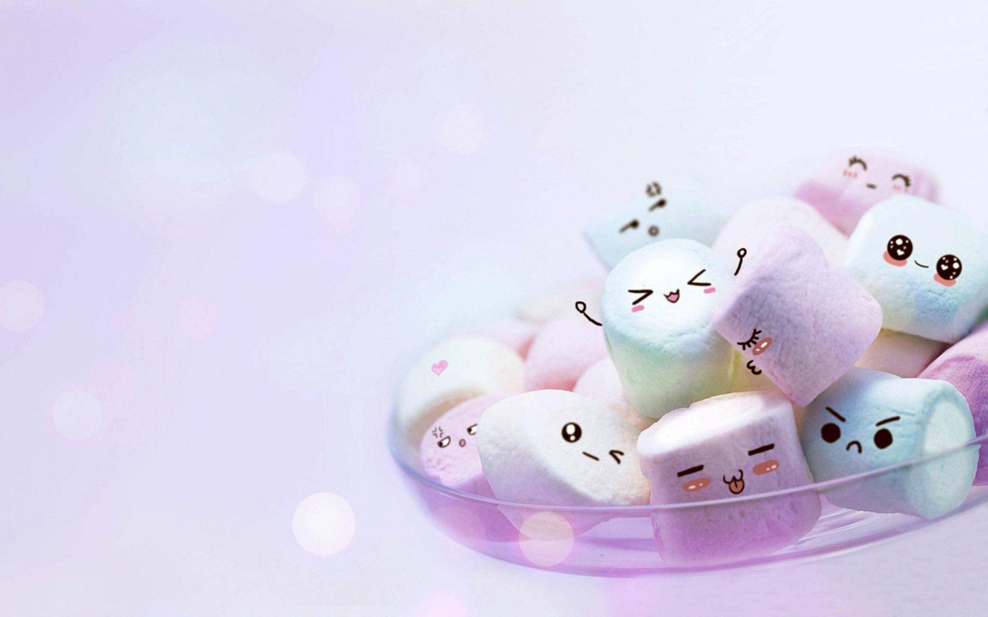 1920x1200 Cute Marshmallow Wallpaper, Desktop