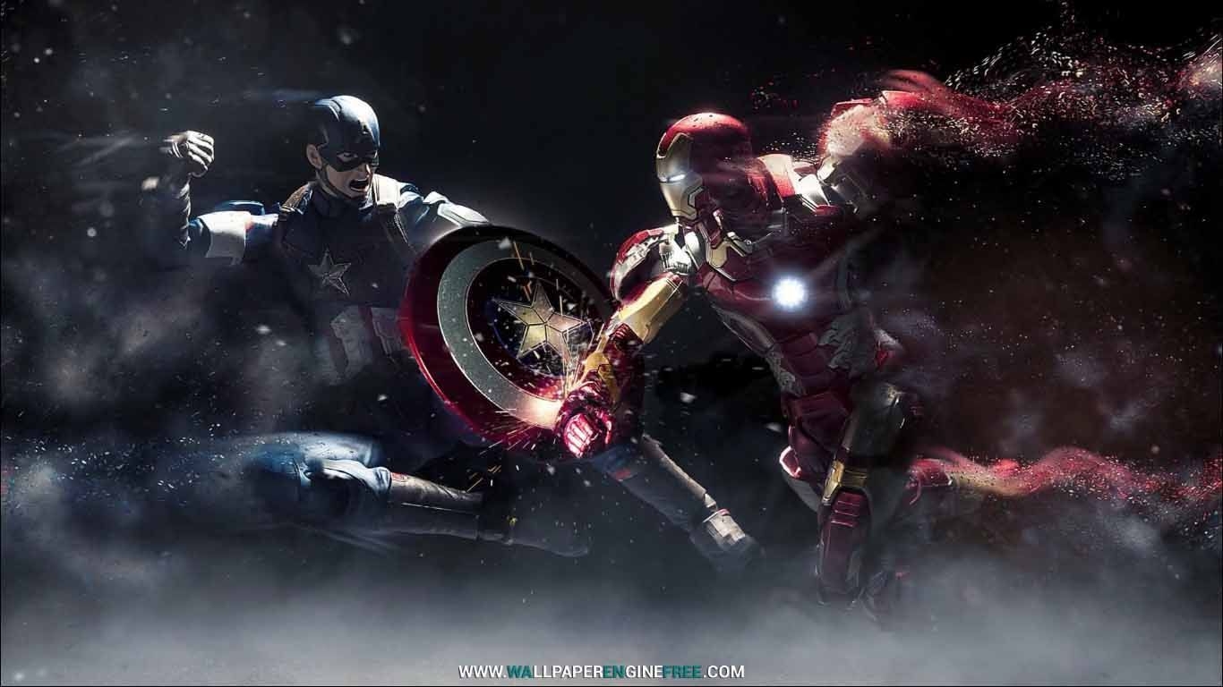 1370x770 Superhero Troops HD Desktop Wallpaper. Captain america wallpaper, Desktop