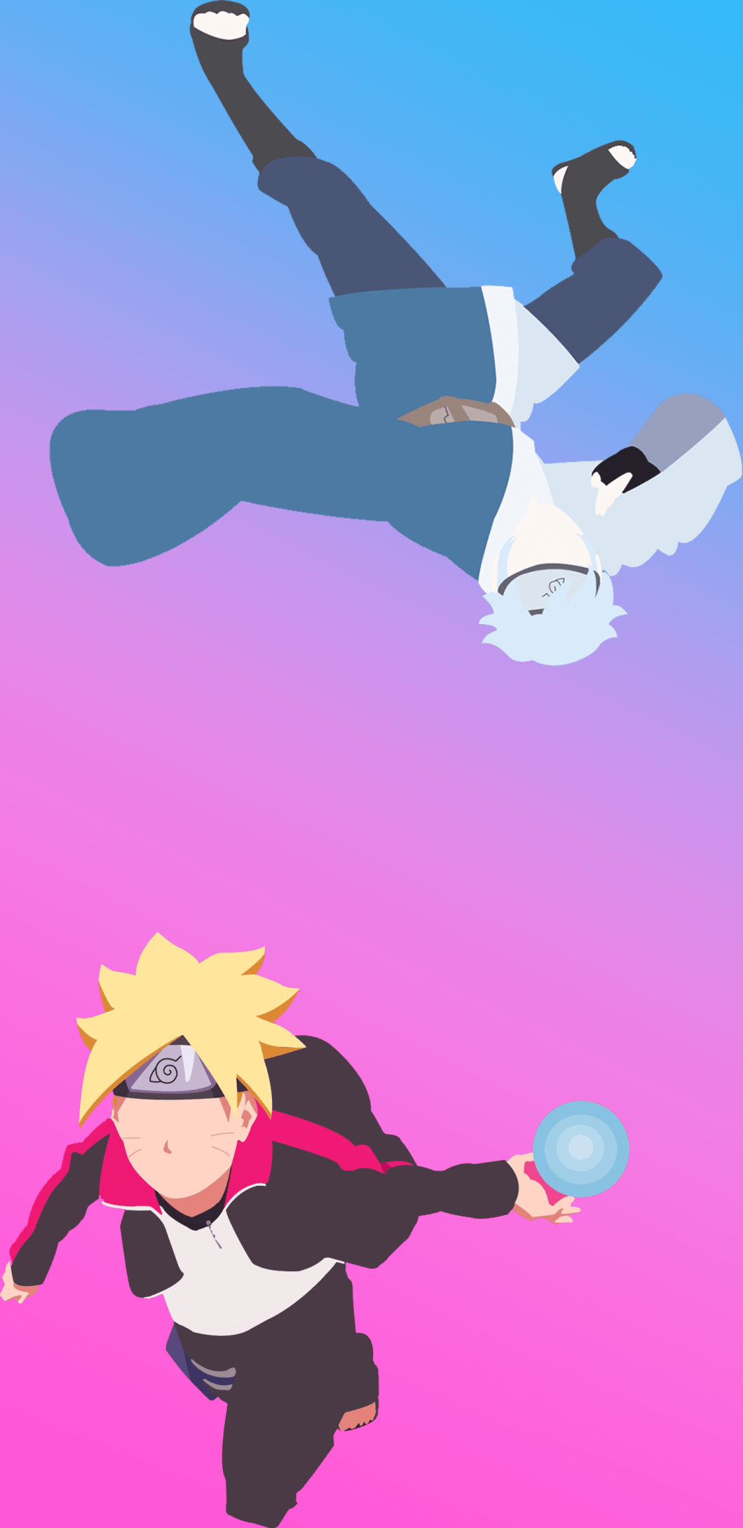 1060x2180 Aesthetic Boruto Wallpaper, Phone