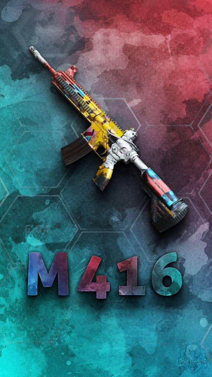 720x1280 Download Pubg Mobile Wallpaper M416, Phone