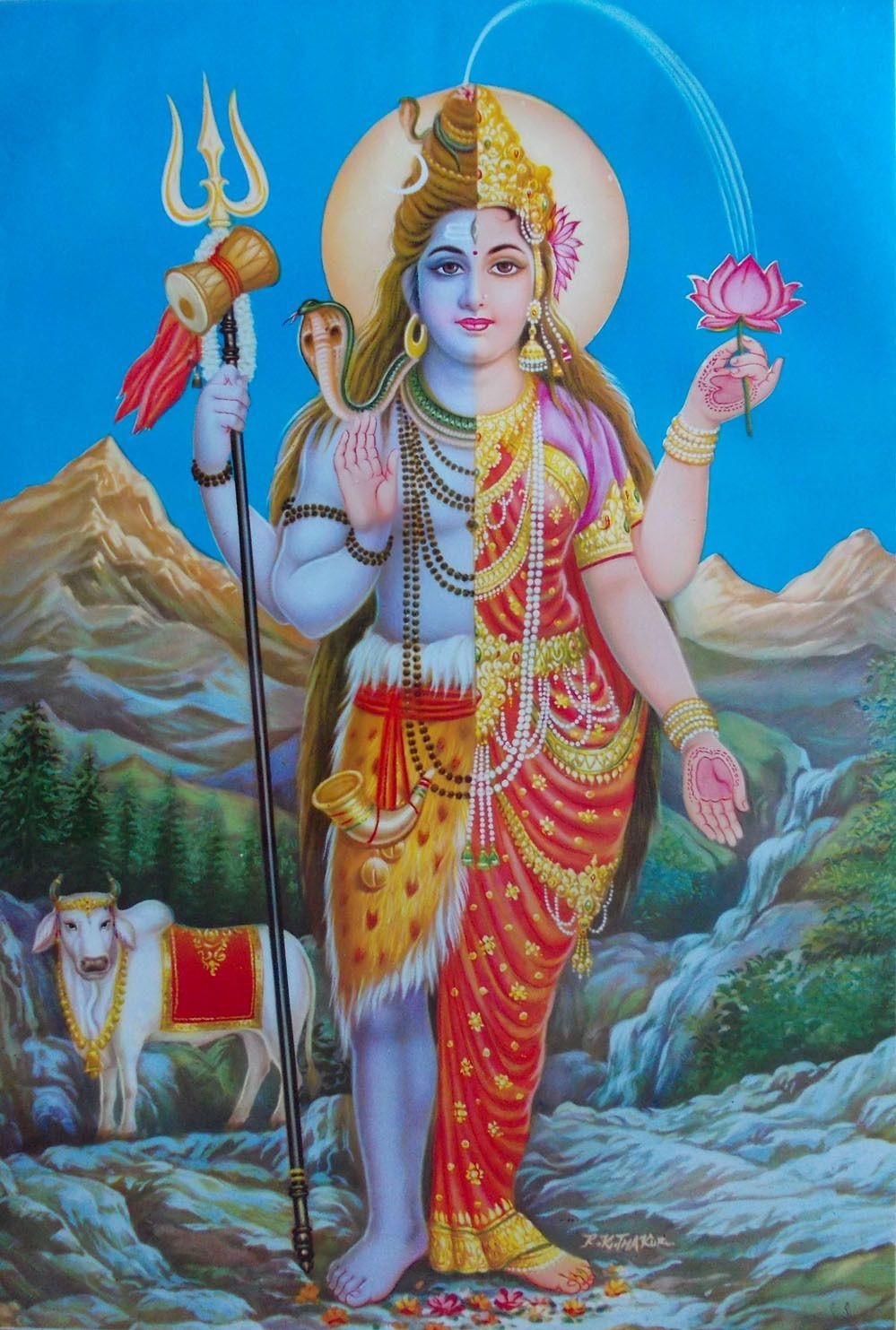 1000x1490 Lord Ardhnarishwar. Hindu gods, Shiva, Shiva wallpaper, Phone