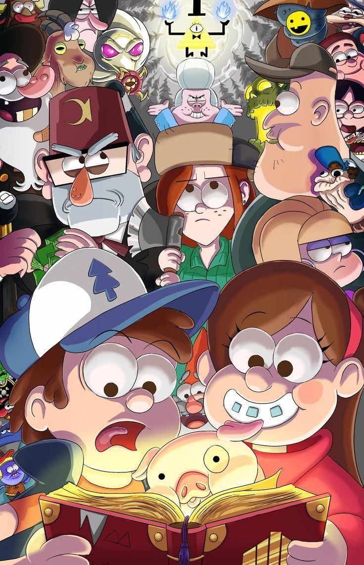 740x1150 Más de 25 ideas increíbles sobre Pato gravity falls en, Phone