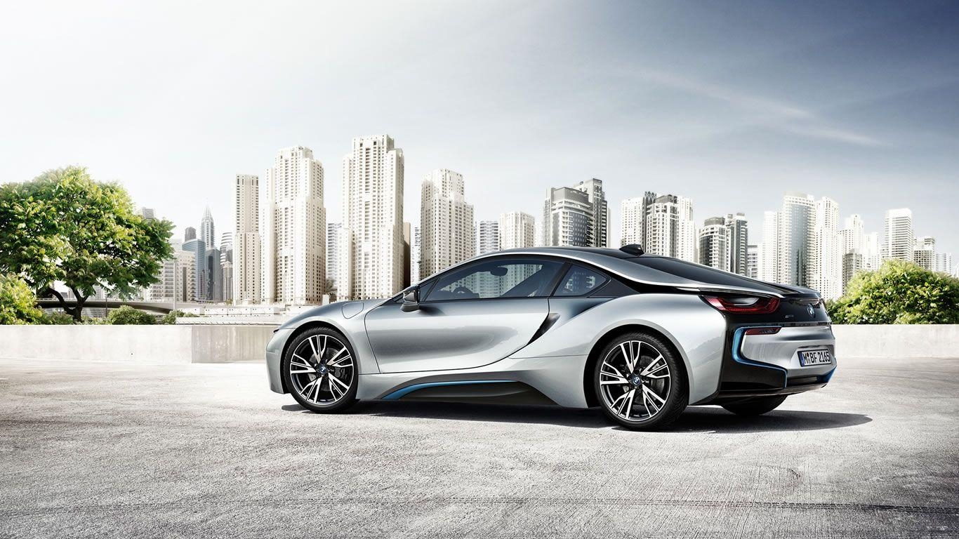 1370x770 BMW I8 Wallpaper X Static, Rear Three Quarters, Desktop