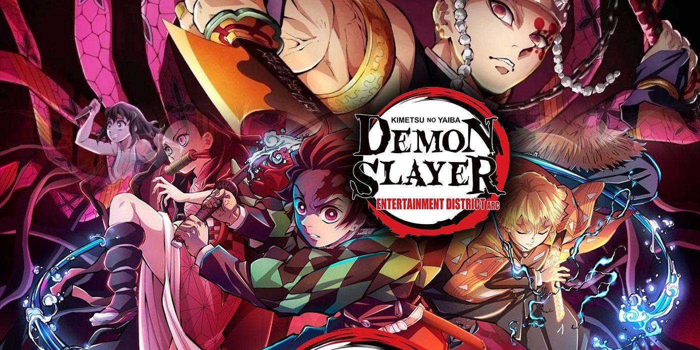 1400x700 Free download Demon Slayer Season 3 Confirms Swordsmith Village Arc [] for your Desktop, Mobile & Tablet. Explore Kimetsu No Yaiba Entertainment District Wallpaper. District 9 Wallpaper, Entertainment Wallpaper, Blizzard, Dual Screen