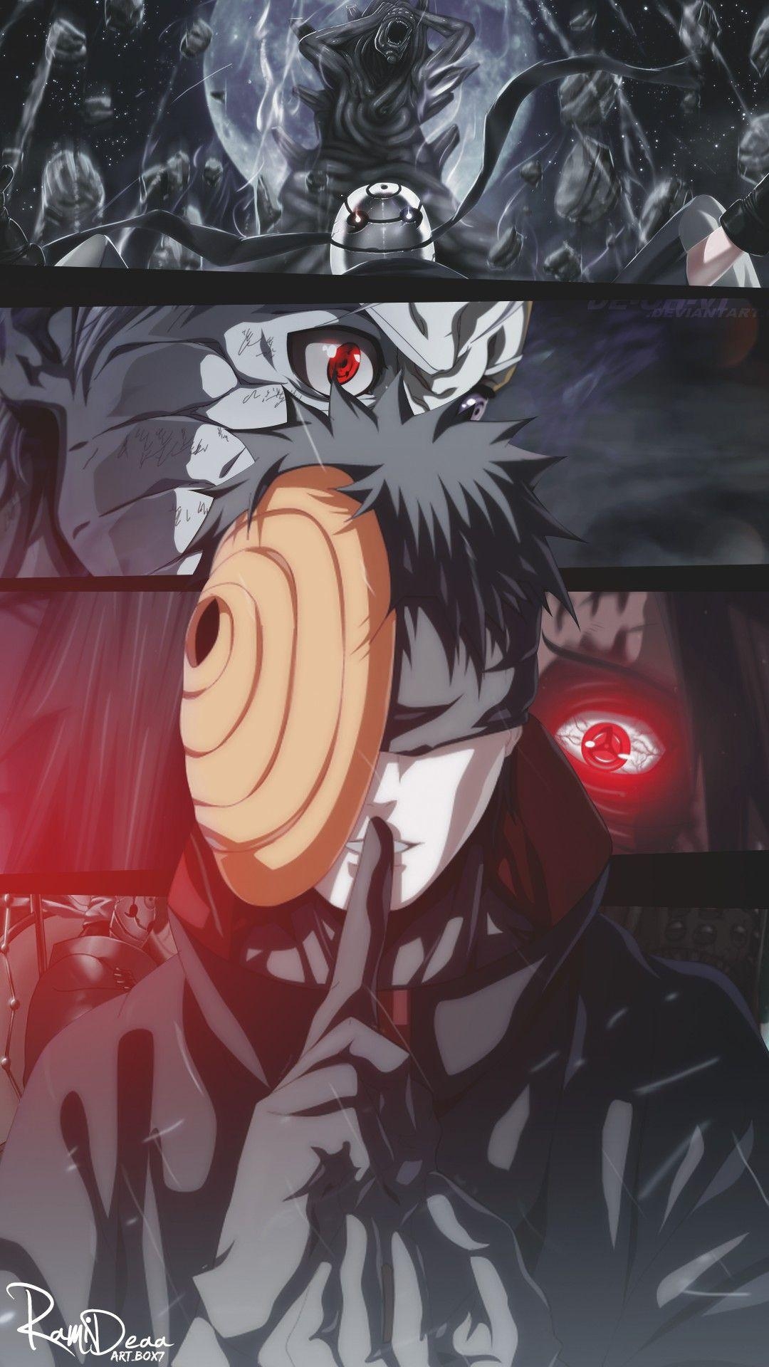 1080x1920 OBITO UCHIHA. Naruto shippuden anime, Naruto, Anime naruto, Phone