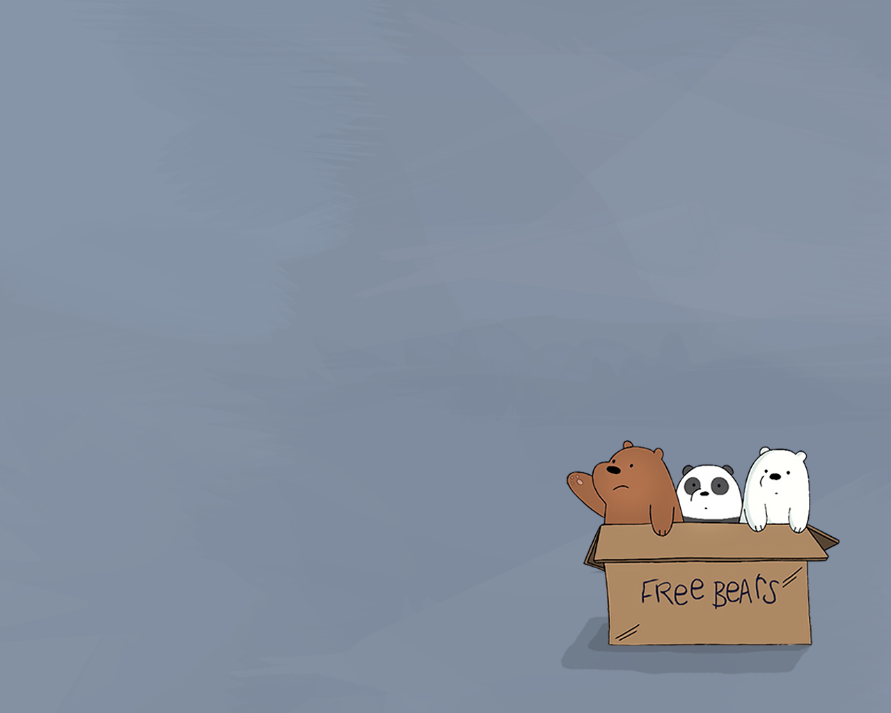 1280x1030 We Bare Bears, Desktop