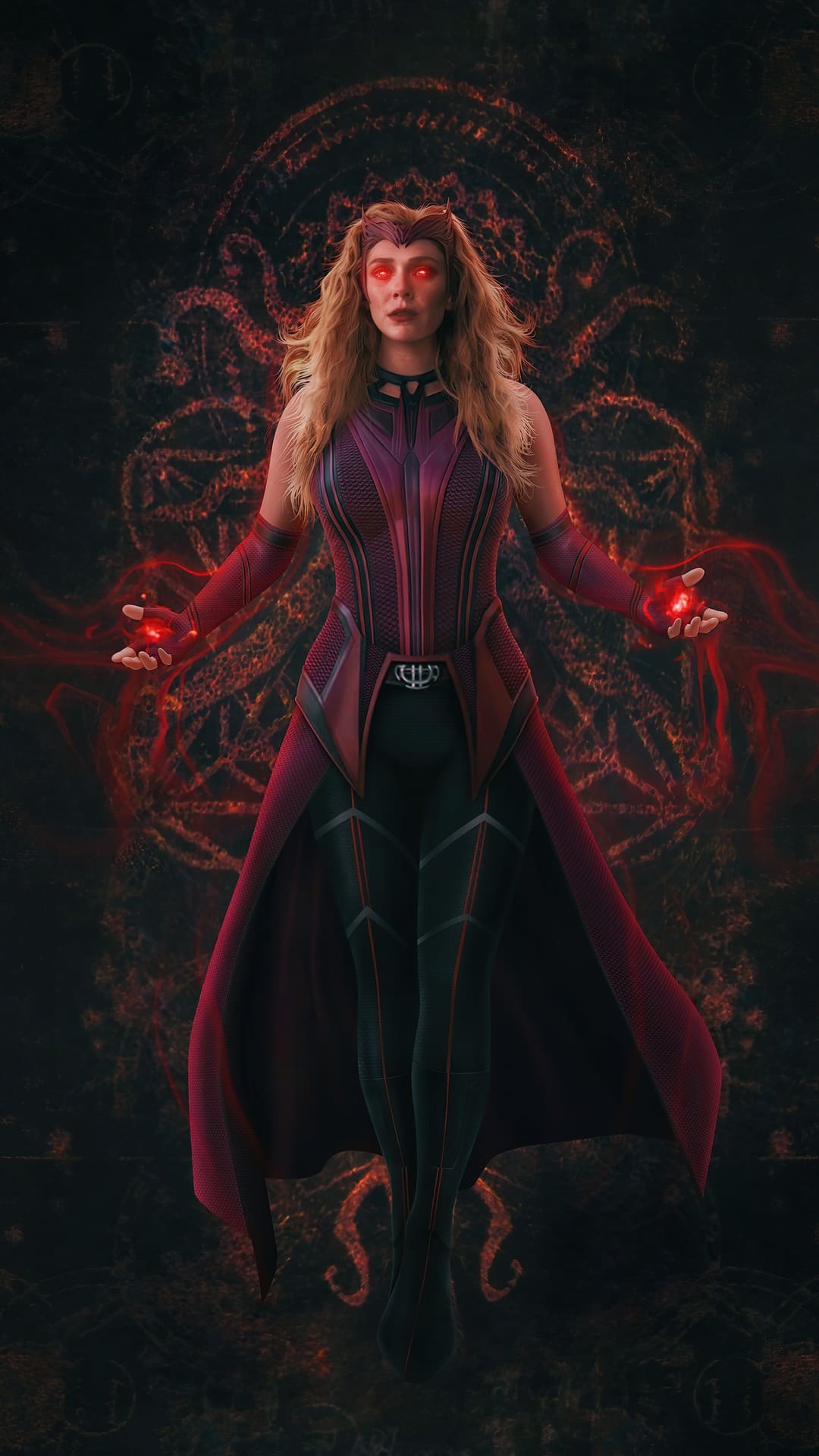 1080x1920 Scarlet Witch Wallpaper Scarlet Witch Background Download, Phone