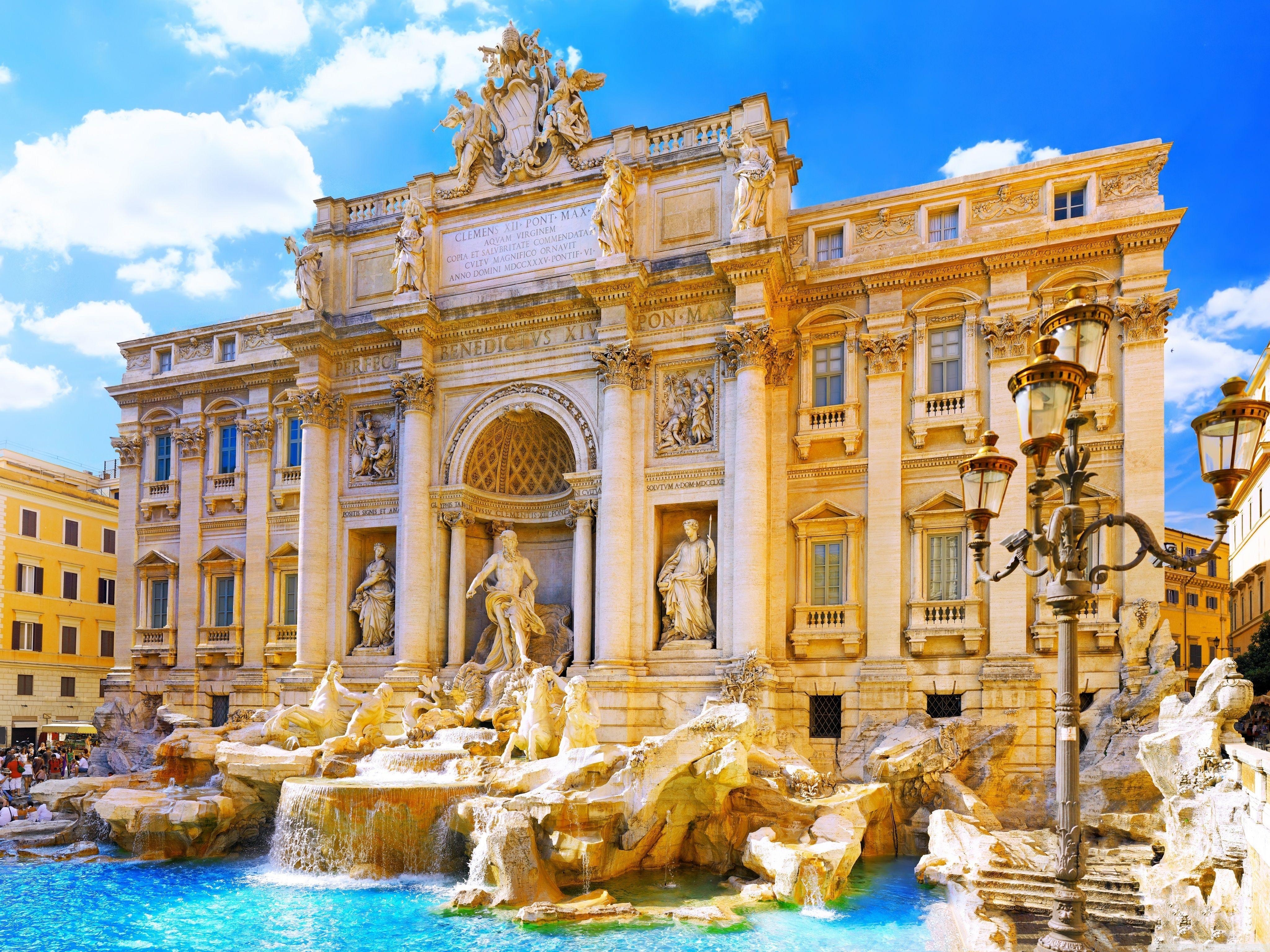 4100x3080 Trevi Fountain ❤ 4K HD Desktop Wallpaper for 4K Ultra HD TV, Desktop