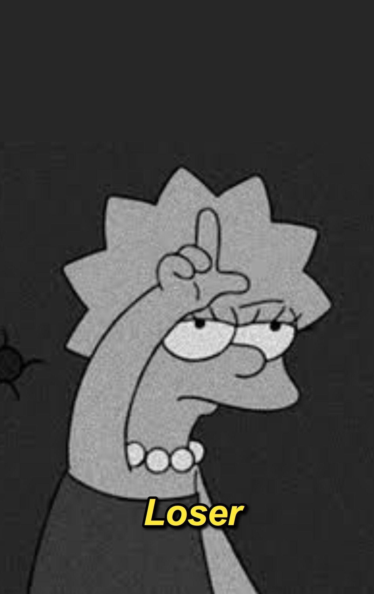 1280x2030 Simpsons Sad Mood Edit Wallpaper & Background Download, Phone