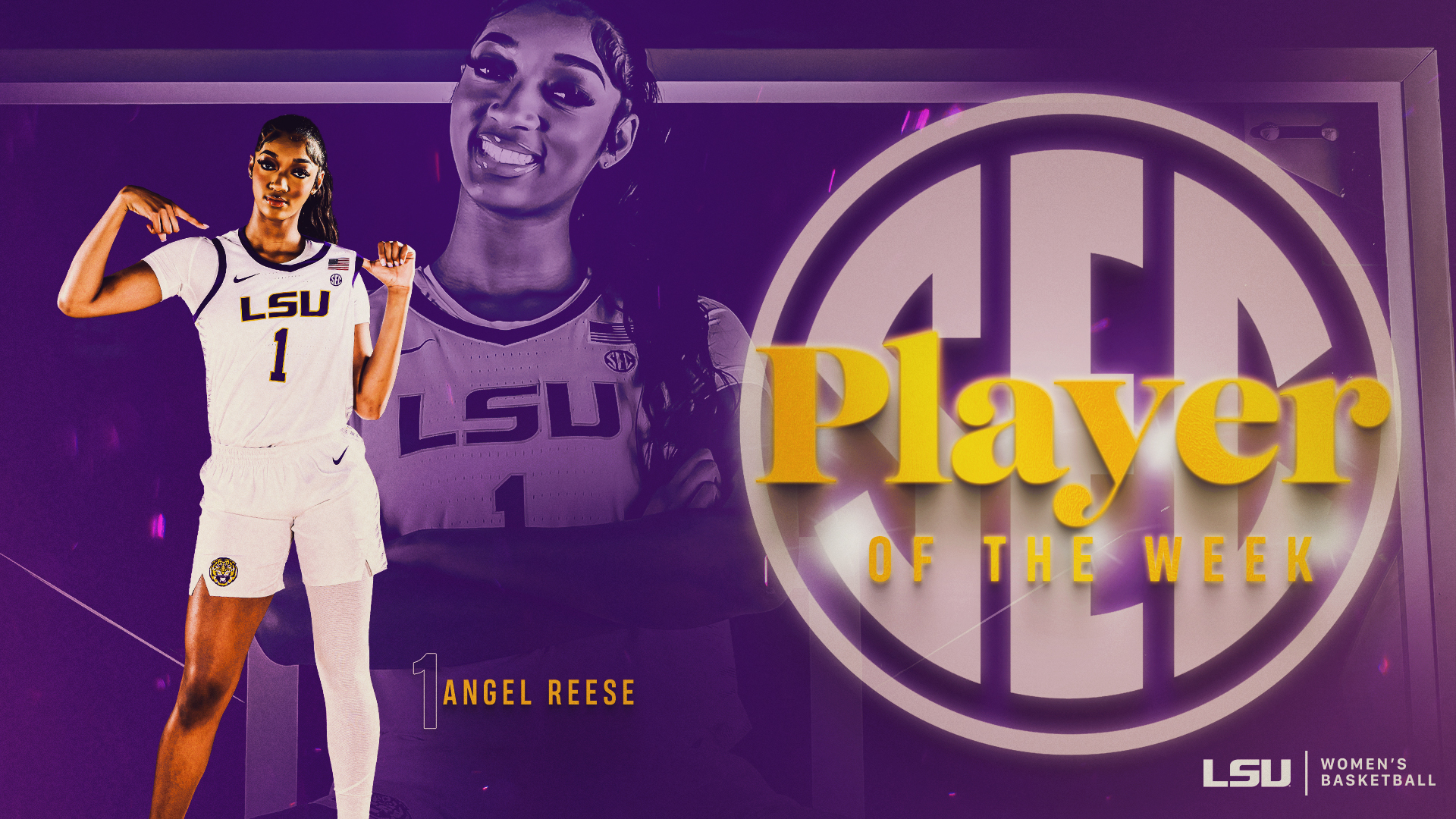 1920x1080 Angel Reese Named SEC Player of the Week, Desktop