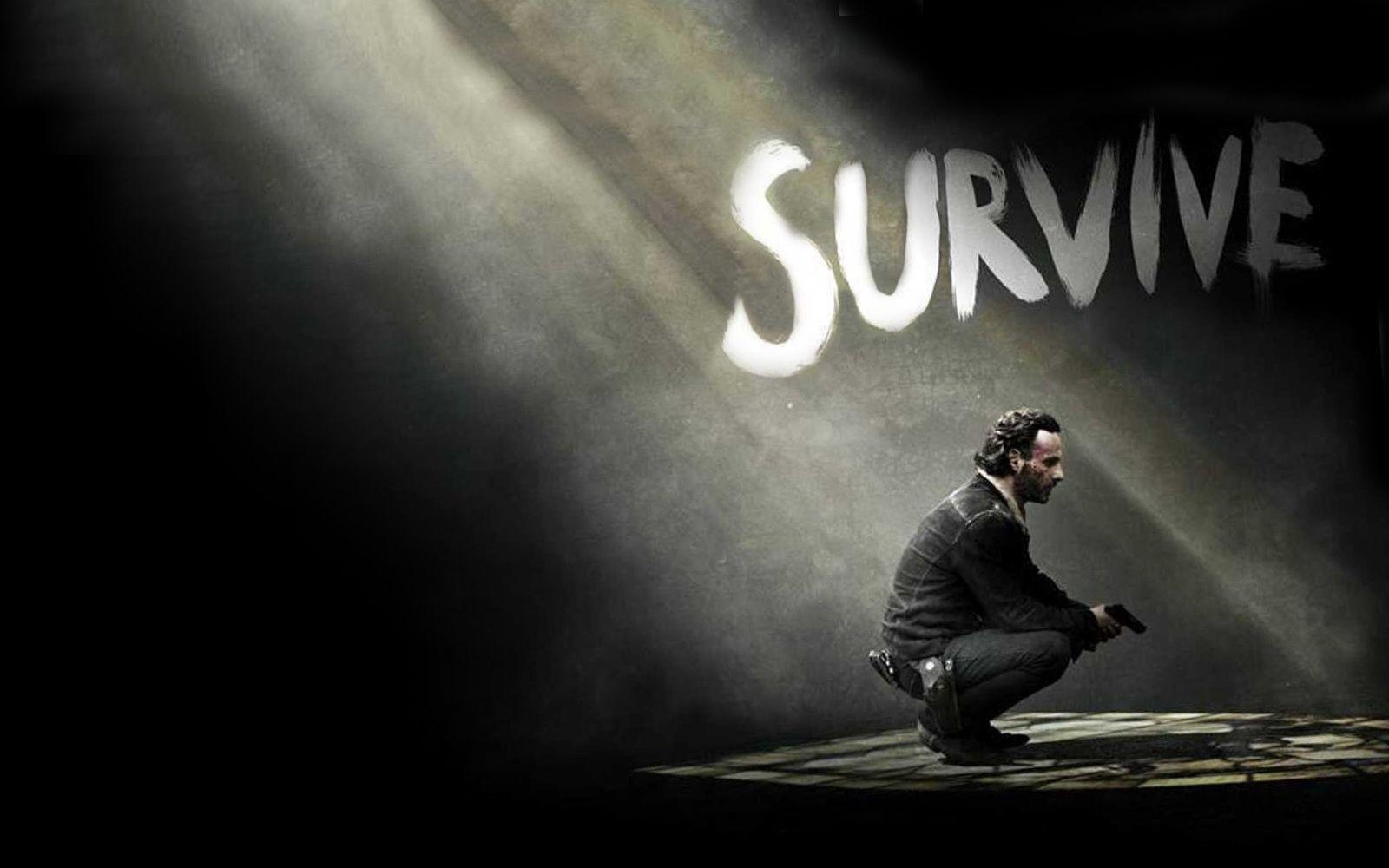 1600x1000 Survive Wallpaper Walking Dead Wallpaper, Desktop