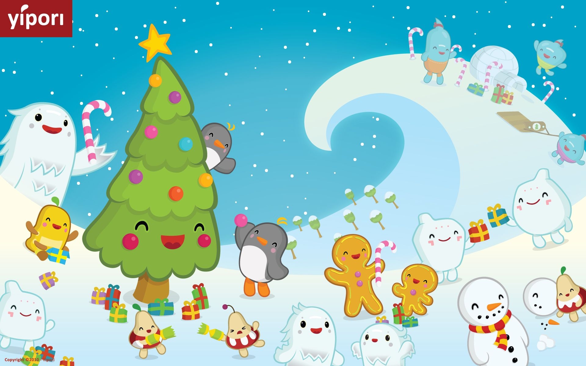 1920x1200 Super Cute Cute Christmas Wallpaper For Desktop Image Four, Desktop