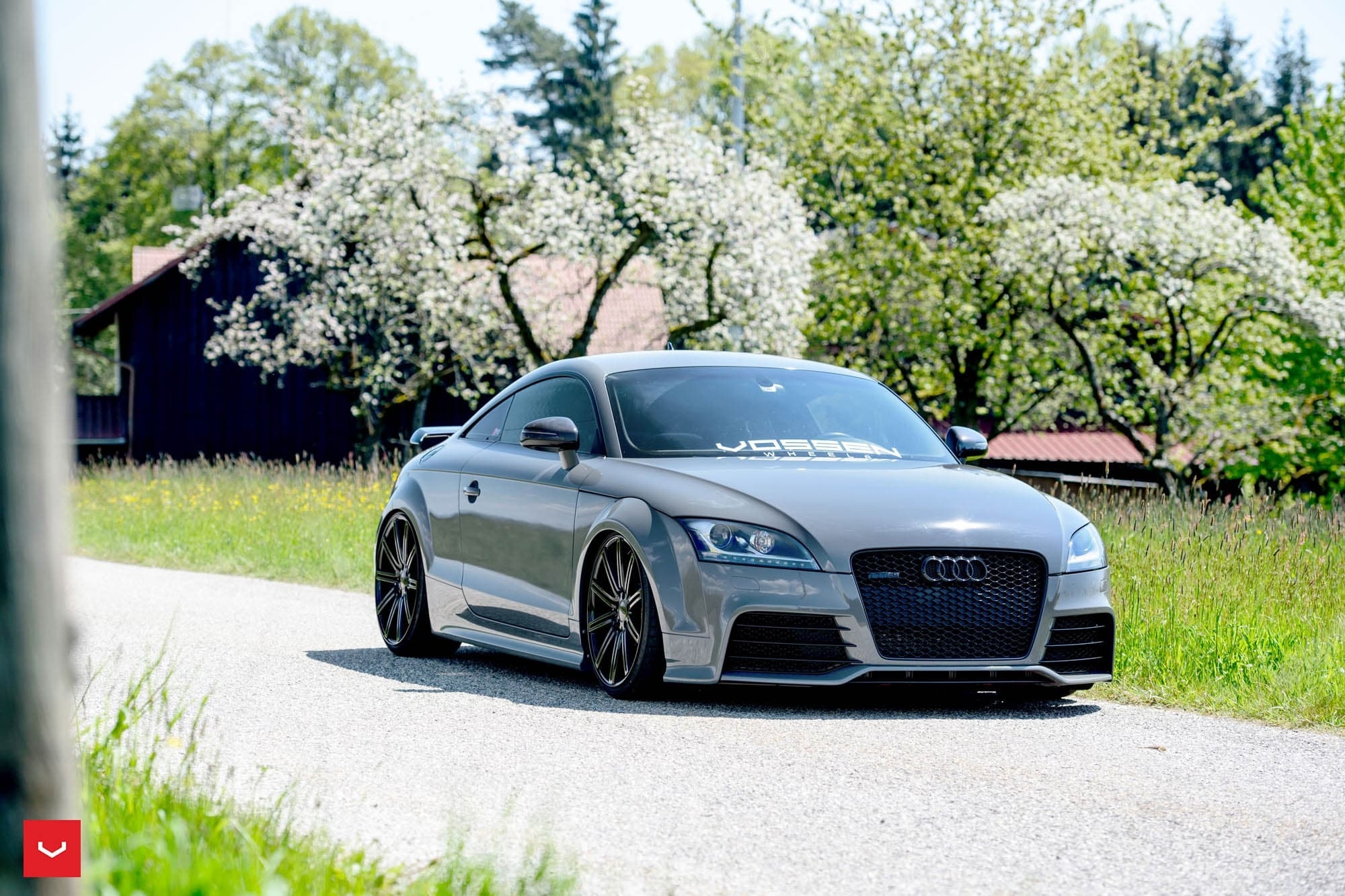 2000x1340 Audi TT RS Tuning Wallpaper HD Sport, Vossen Wheels, Desktop