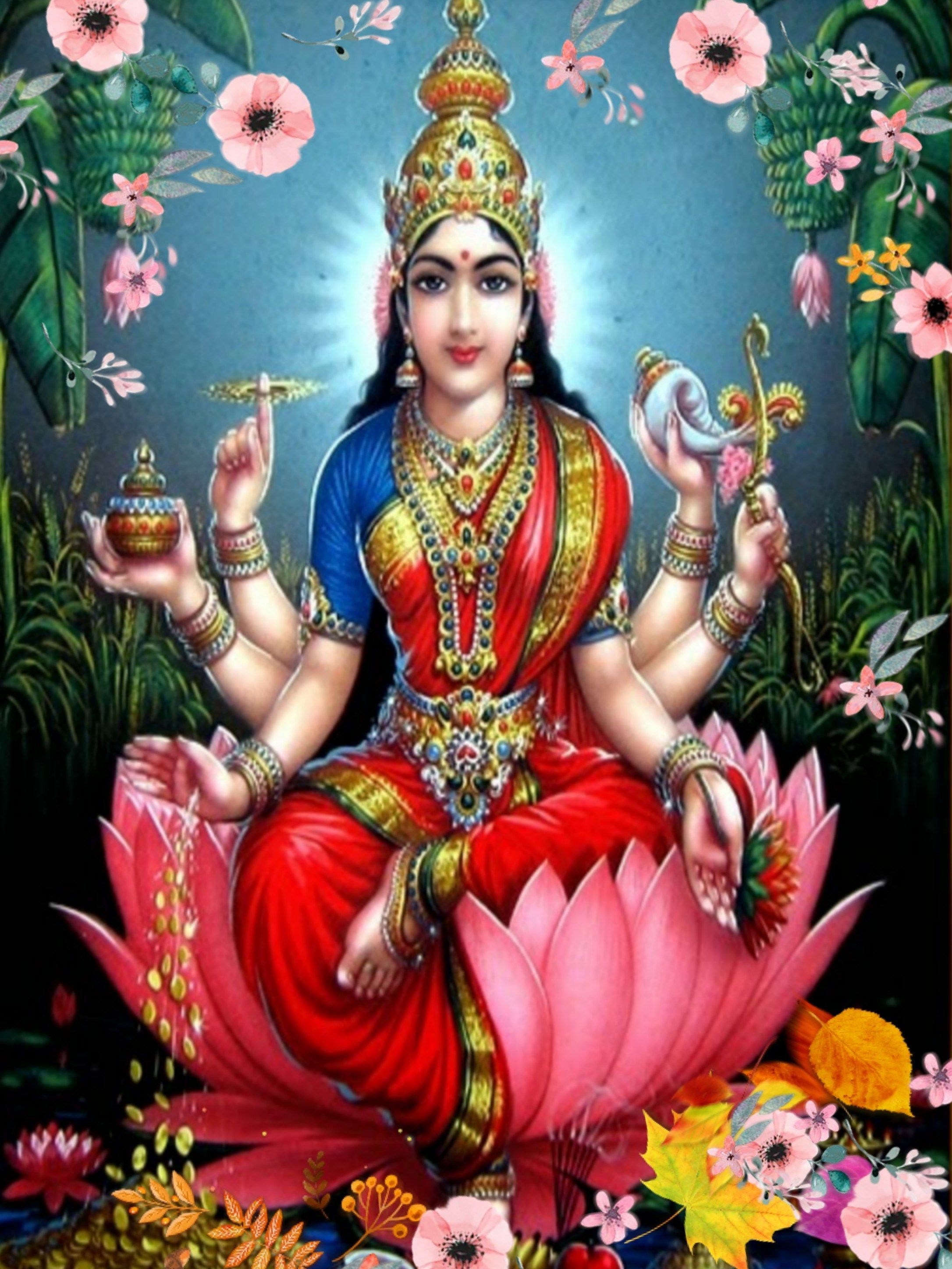 2180x2900 Lakshmi Devi Image HD Wallpaper 1080P Maa Laxmi Photo Gallery, Phone