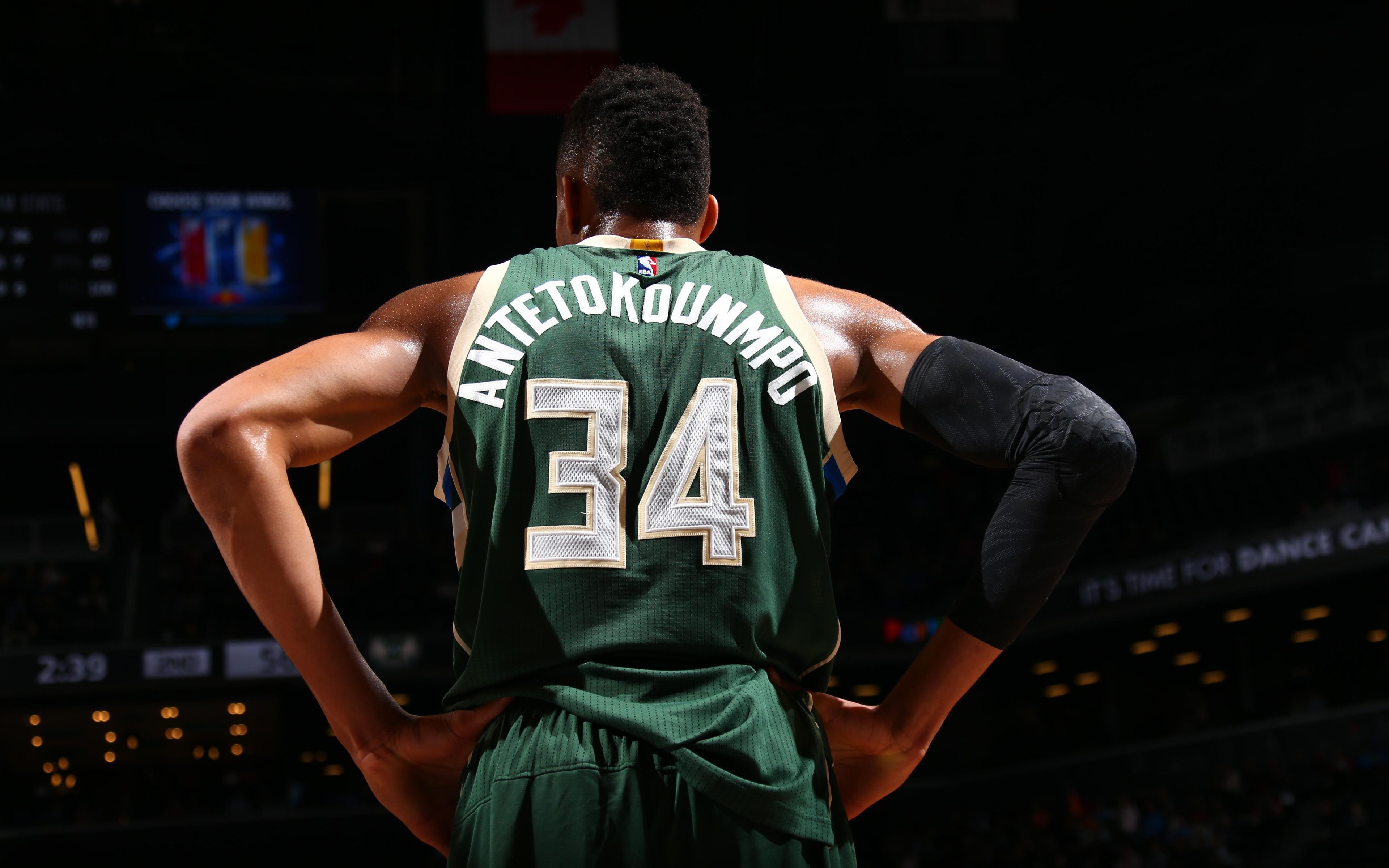 3840x2400 Giannis Antetokounmpo, Greek Basketball Player, Nba, Antetokounmpo Back Wallpaper & Background Download, Desktop