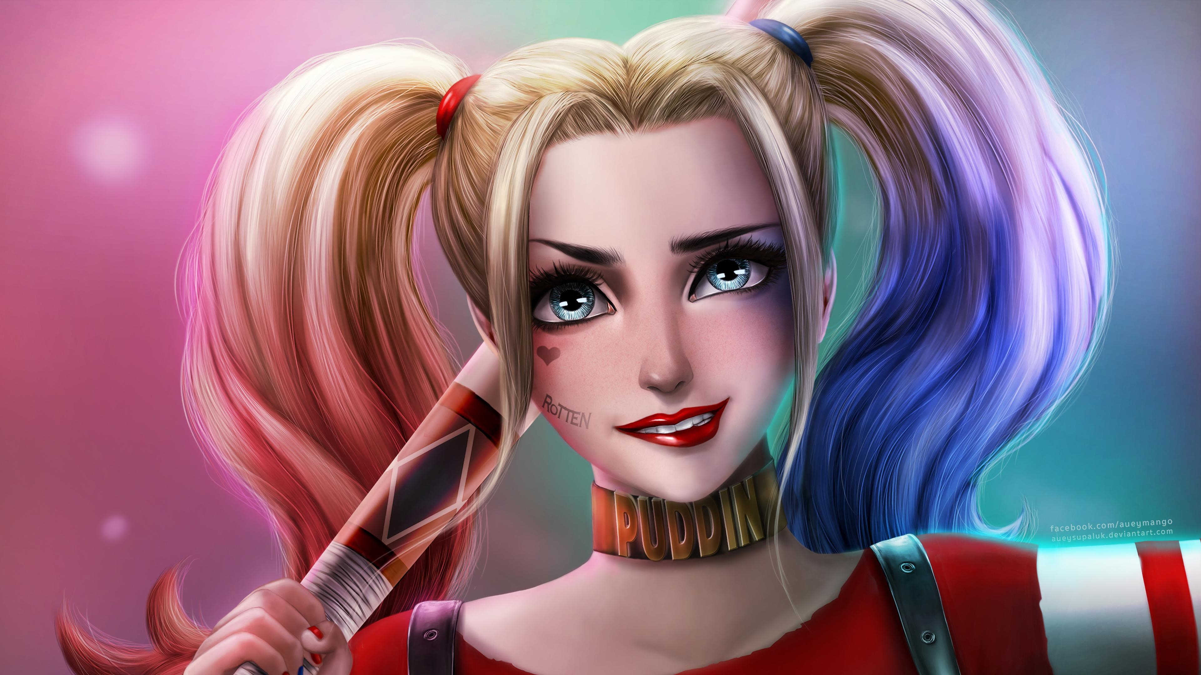 3840x2160 Wallpaper 4k Harley Quinn 5k 4k Wallpaper, 5k Wallpaper, Art, Desktop