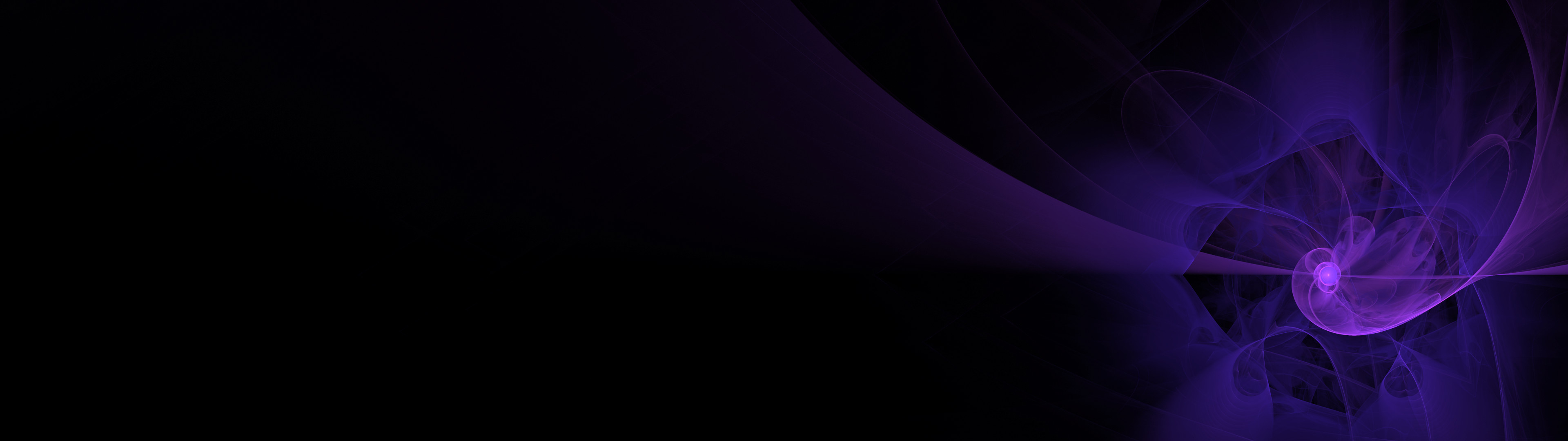 3840x1080 Purple and Black Background, Dual Screen