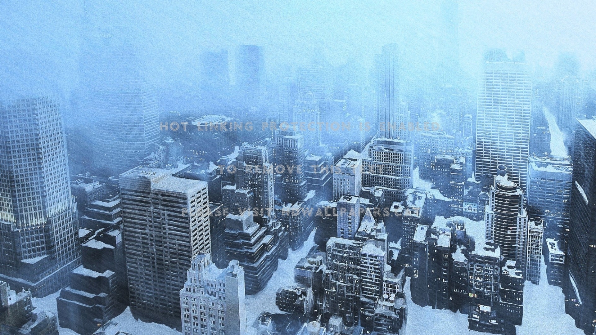 1920x1080 new york city under a snow storm winter, Desktop